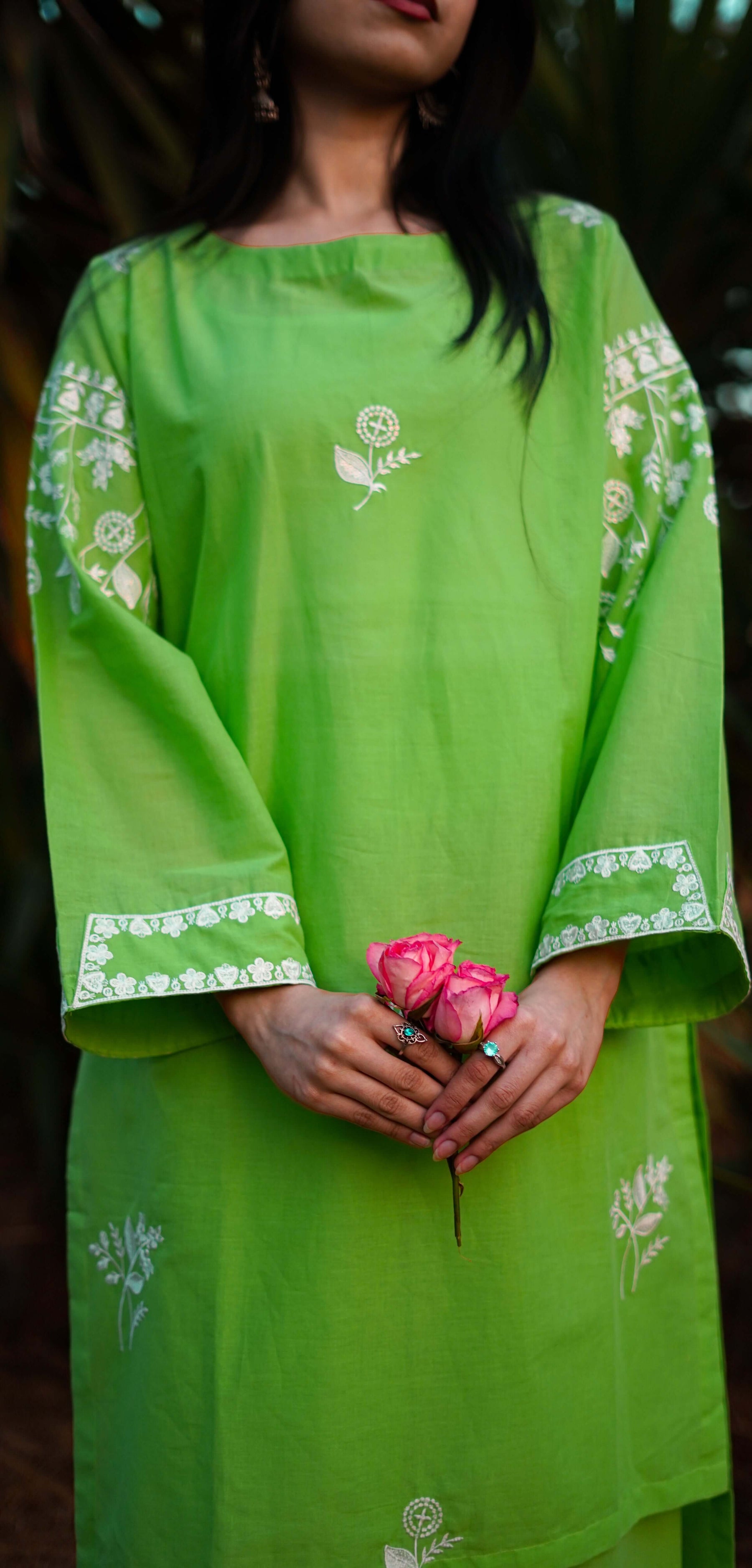 soft fabric lawn suit